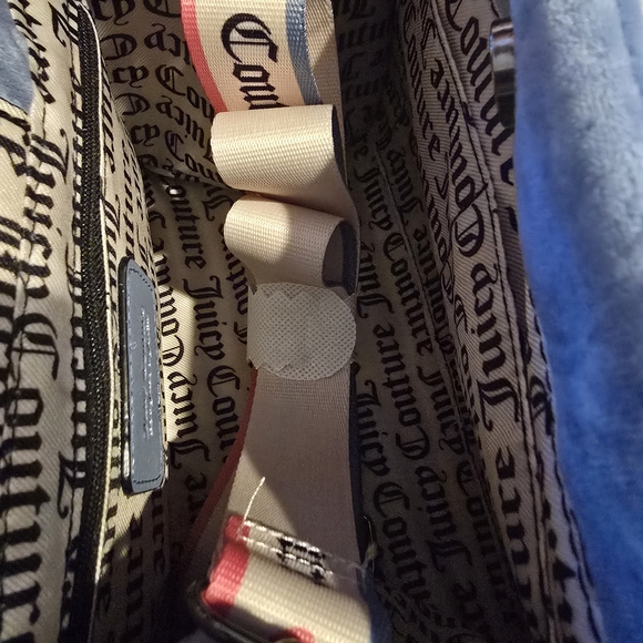 Juicy Couture Slate Blue Big Spender Mini Tote - Picture 5 of 5